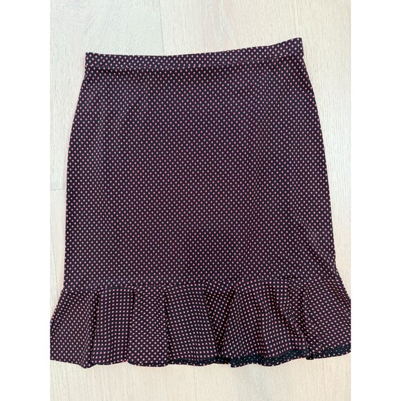 Women's Michael Kors Ruffled Hem Skirt, size 12 - Picture 5 of 9